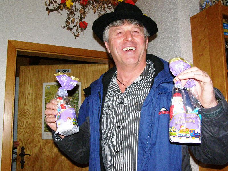Andy_Hut.JPG - Andy wurde offensichtlich reich beschenkt.